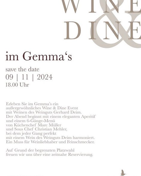 Kulinarisches Highlight im Herbst Kulinarisches Highlight im Herbst