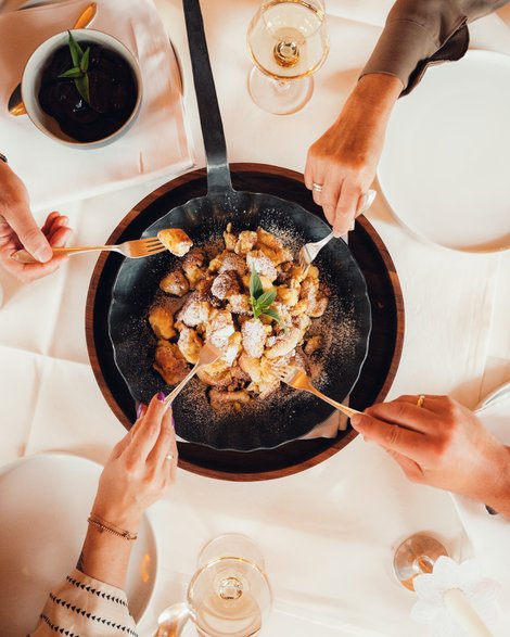 Half board in our restaurant in Kleinwalsertal Half board in our restaurant in Kleinwalsertal