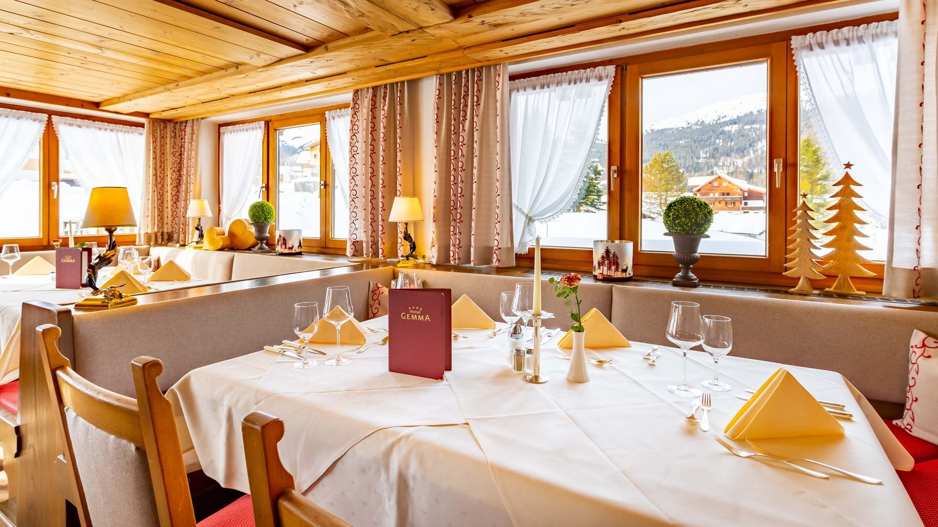 Halbpension in unserem Restaurant im Kleinwalsertal