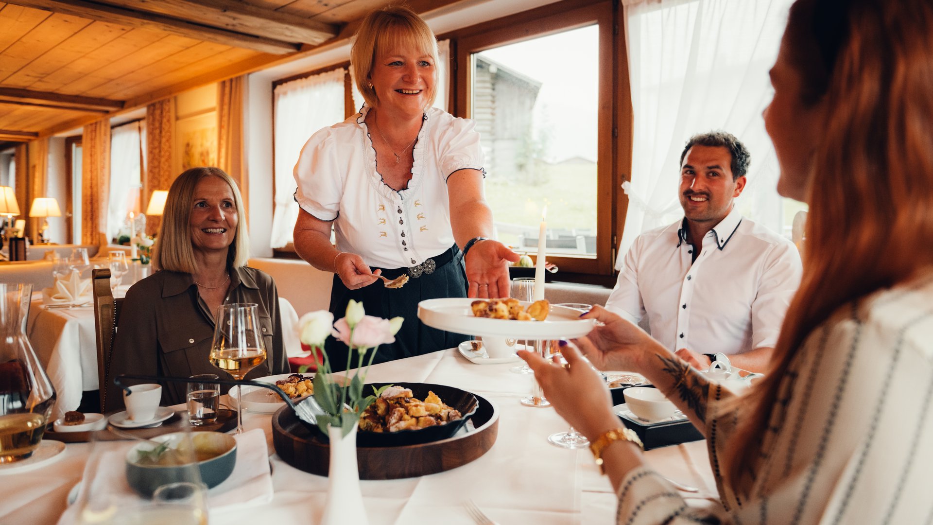 Culinary bliss at our Kleinwalsertal restaurant Culinary bliss at our Kleinwalsertal restaurant
